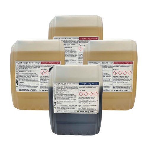 Polycraft 022/31 - BACK FILL Medium Polyurethane Foam - 20kg