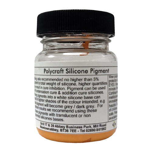 Polycraft Orange Silicone Pigment