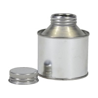 250ml Metal Cone Top Tin With 38mm Screw-Neck Metal Cap