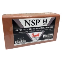 Chavant NSP - Hard - Brown - Sulfur-Free Plasteline - 2lb Block (906g)
