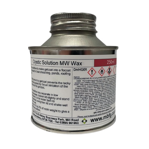 Crystic Solution MW - Wax in Styrene Solution  - 250ml