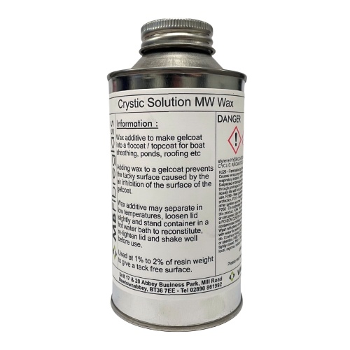 Crystic Solution MW - Wax in Styrene Solution  - 500ml